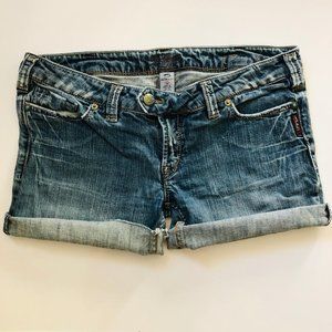 Silver Jeans Cut-Off Shorts size 34